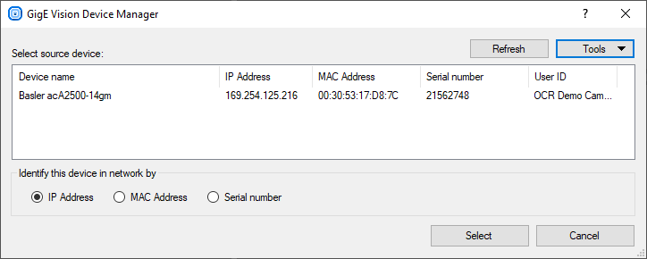 Device manager look